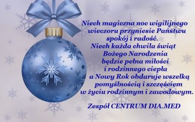 Wesołych Świąt i Szczęśliwego Nowego Roku!