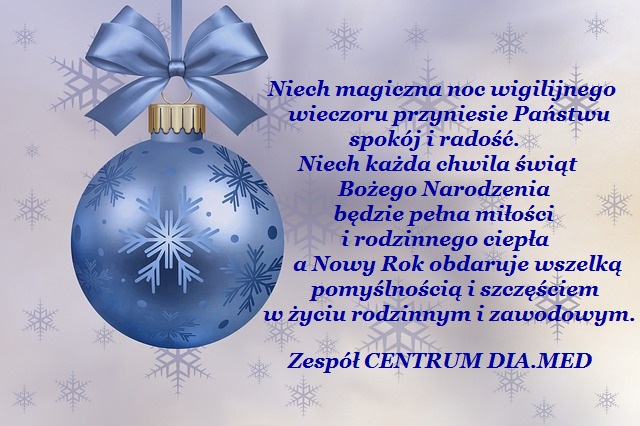 Wesołych Świąt i Szczęśliwego Nowego Roku!